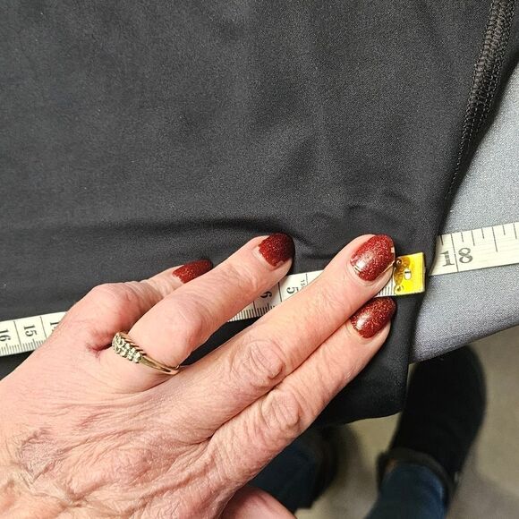 UnderโArmour Plus Rival Fleece Sweatshirt & UA Meridian Fitted Leggings Set 3X - Picture 15 of 16